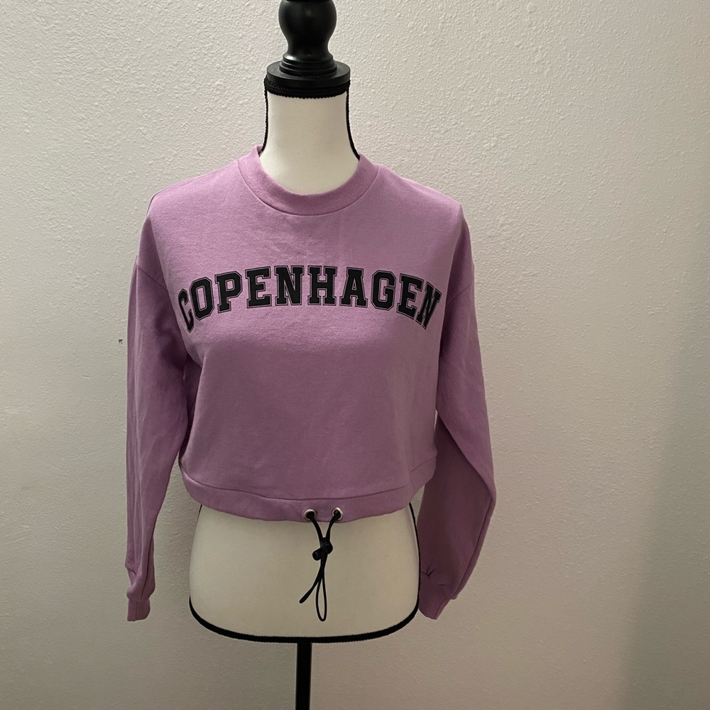 Drawstring Cropped sweat
